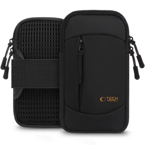 TECH-PROTECT M6 UNIVERSAL SPORT ARMBAND BLACK/ORANGE