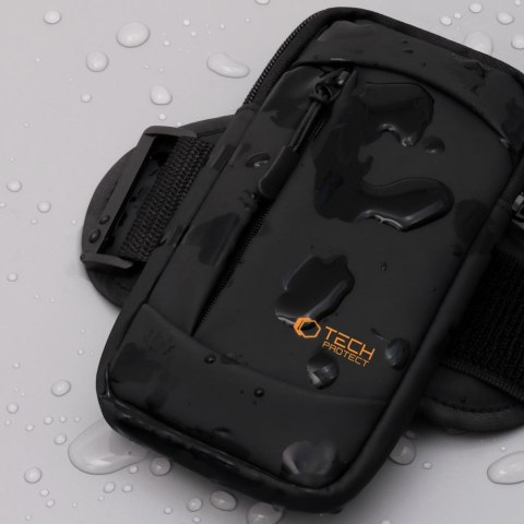 TECH-PROTECT M6 UNIVERSAL SPORT ARMBAND BLACK/ORANGE