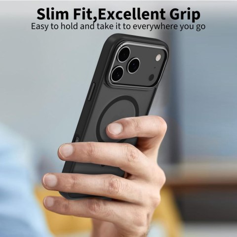 TECH-PROTECT MAGEDGE MAGSAFE IPHONE 17 PRO MATTE BLACK/GUNMETAL
