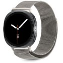 TECH-PROTECT MILANESEBAND SAMSUNG GALAXY WATCH 8 / 9 / CLASSIC (40 / 44 / 46 MM) STARLIGHT
