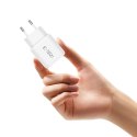TECH-PROTECT NCA20 2-PORT NETWORK CHARGER PD 20W / QC3.0 + LIGHTNING CABLE WHITE