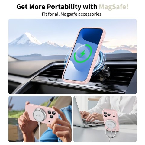 TECH-PROTECT SILICONE MAGSAFE IPHONE 17 PRO PINK PEARL