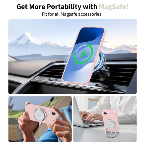 TECH-PROTECT SILICONE MAGSAFE IPHONE AIR PINK PEARL