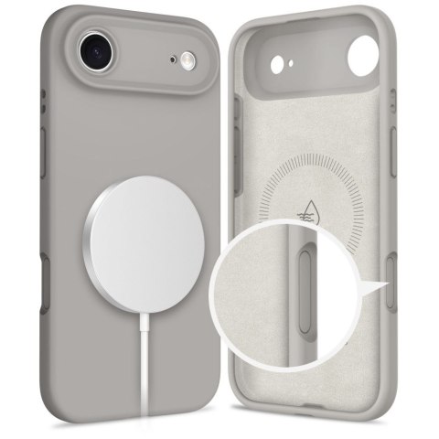 TECH-PROTECT SILICONE MAGSAFE IPHONE AIR STONE GREY