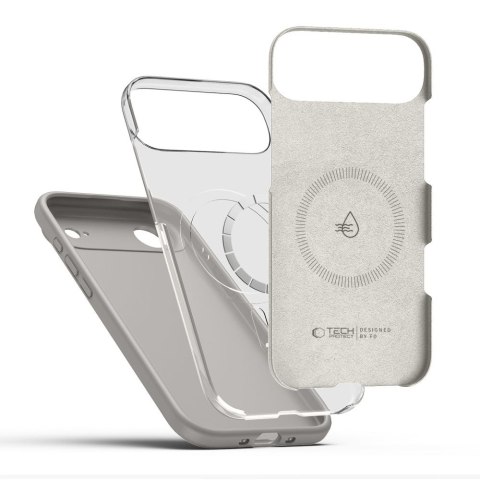 TECH-PROTECT SILICONE MAGSAFE IPHONE AIR STONE GREY