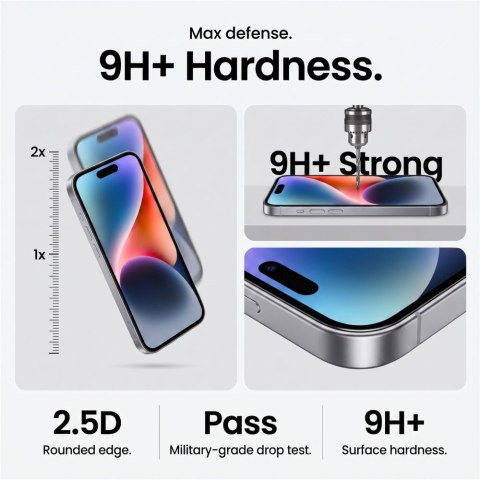 SZKŁO HARTOWANE TECH-PROTECT GLASS FIT+ 2-PACK GALAXY A16 / A17 / A18 / A26 4G / 5G BLACK