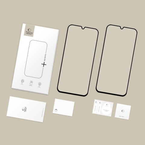 SZKŁO HARTOWANE TECH-PROTECT GLASS FIT+ 2-PACK GALAXY A16 / A17 / A18 / A26 4G / 5G BLACK