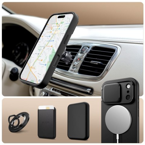 TECH-PROTECT KEVLAR AURA MAGSAFE IPHONE 17 PRO BLACK