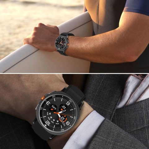 TECH-PROTECT NYLON PRO SAMSUNG GALAXY WATCH 8 / 9 / CLASSIC (40 / 44 / 46 MM) ORANGE