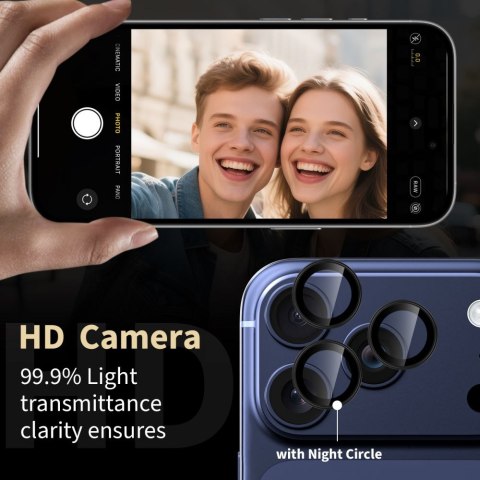 OSŁONA APARATU TECH-PROTECT CAMRING FIT+ IPHONE 14 PRO / MAX / 15 PRO / MAX / 16 PRO / MAX / 17 PRO / MAX DEEP BLUE