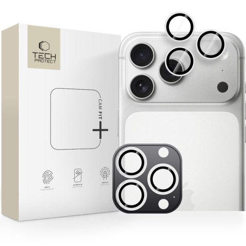 OSŁONA APARATU TECH-PROTECT CAMRING FIT+ IPHONE 14 PRO / MAX / 15 PRO / MAX / 16 PRO / MAX / 17 PRO / MAX SILVER