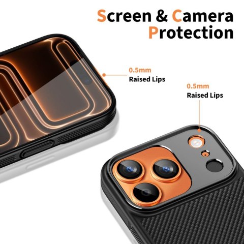 TECH-PROTECT KEVLAR ARAMID CC MAGSAFE IPHONE 17 PRO MAX BLACK