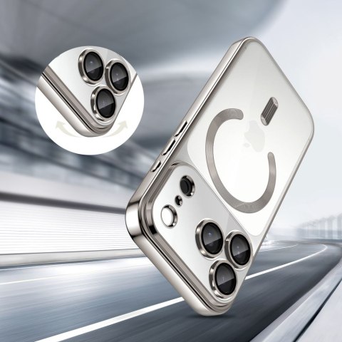 TECH-PROTECT MAGFLEX MAGSAFE IPHONE 17 PRO SHINY SILVER
