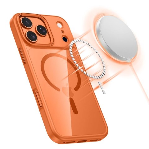 TECH-PROTECT MAGMAT MAGSAFE IPHONE 17 PRO MAX COSMIC ORANGE/CLEAR