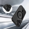TECH-PROTECT MAGPEAK MAGSAFE CC IPHONE 17 BLACK/CLEAR