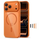 TECH-PROTECT MAGPEAK MAGSAFE CC IPHONE 17 PRO MAX COSMIC ORANGE/CLEAR