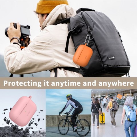 TECH-PROTECT SILICONE HOOK APPLE AIRPODS PRO 3 BLACK