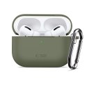 TECH-PROTECT SILICONE HOOK APPLE AIRPODS PRO 3 OLIVE GREEN