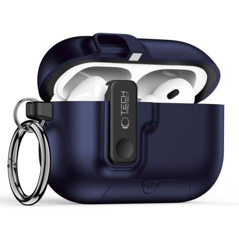 TECH-PROTECT SLIM HOOK APPLE AIRPODS PRO 3 NAVY BLUE