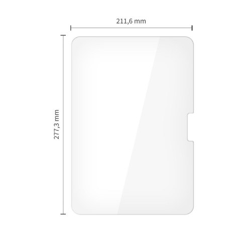 SZKŁO HARTOWANE TECH-PROTECT GLASS FIT+ 2-PACK IPAD AIR 13" 1 / 2 / 3 / 2024-2026 / PRO 13 7 / 8 / 2024-2025 CLEAR