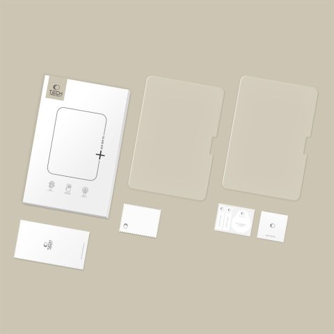 SZKŁO HARTOWANE TECH-PROTECT GLASS FIT+ 2-PACK IPAD AIR 13" 1 / 2 / 3 / 2024-2026 / PRO 13 7 / 8 / 2024-2025 CLEAR