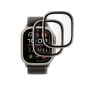 SZKŁO HARTOWANE TECH-PROTECT GLASS RING 2-PACK APPLE WATCH ULTRA 1 / 2 / 3 / 4 (49 MM) TITANIUM
