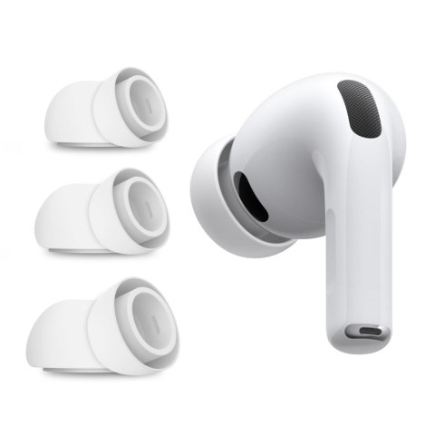TECH-PROTECT EAR TIPS 3-PACK APPLE AIRPODS PRO 3 WHITE