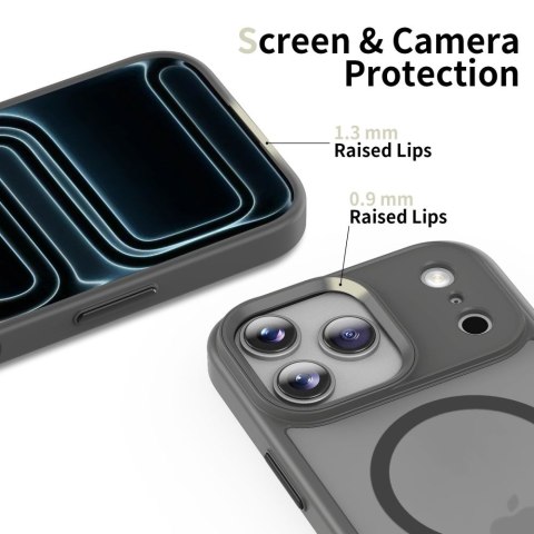 TECH-PROTECT MAGMAT MAGSAFE IPHONE 17 PRO MATTE CRAYON GREY