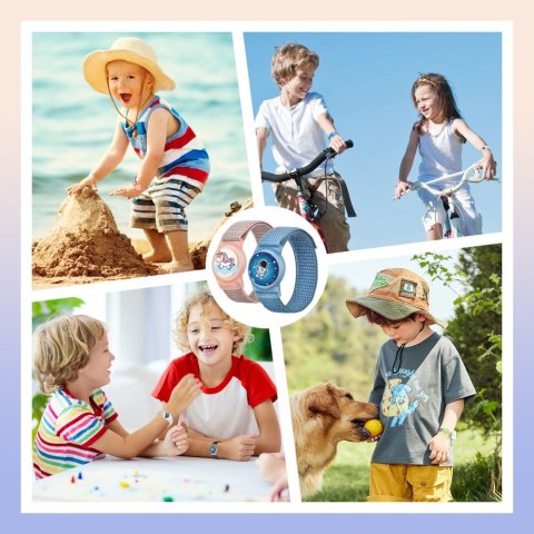 TECH-PROTECT NYLON FOR KIDS APPLE AIRTAG 1 / 2 ASTRONAUT