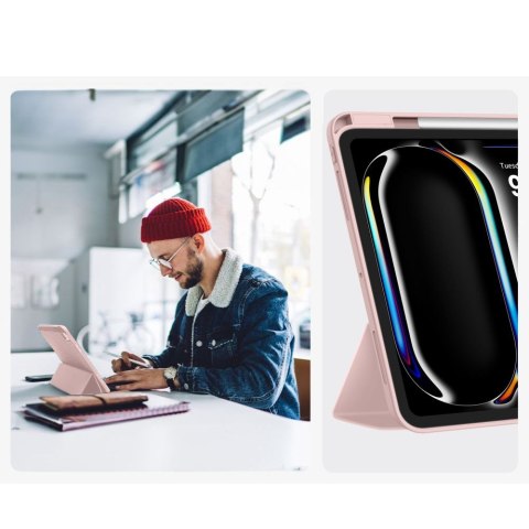 TECH-PROTECT SC PEN IPAD PRO 13" 7 / 8 / 2024-2025 PINK