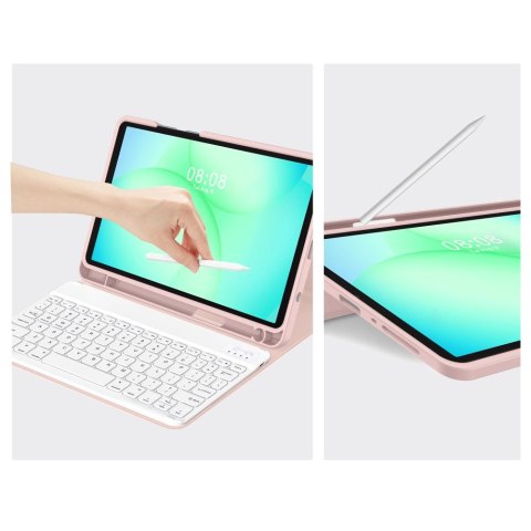 TECH-PROTECT SC PEN + KEYBOARD GALAXY TAB A9 / A11 8.7 X110 / X115 / X133 / X135 PINK