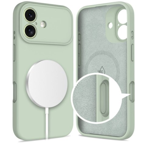 TECH-PROTECT SILICONE MAGSAFE IPHONE 17 SAGE
