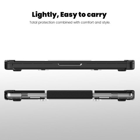 TECH-PROTECT SMARTSHELL PRO MACBOOK PRO 14 M1-M5 PRO / M5 PRO MAX 2021-2026 BLACK/CLEAR
