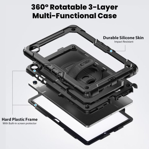 TECH-PROTECT SOLID 2-SET GALAXY TAB A9+ / A11+ PLUS 11.0 X210 / X215 / X216 / X230 / X235 / X236 BLACK