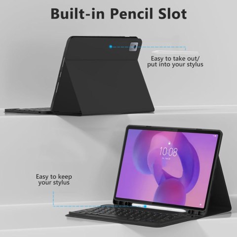 TECH-PROTECT SC PEN + KEYBOARD LENOVO IDEA TAB PLUS 12.1 TB-361 BLACK