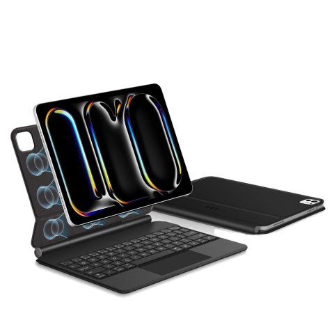 TECH-PROTECT SMARTCASE MAGNETIC + KEYBOARD IPAD PRO 11" 5 / 6 2024-2025 BLACK