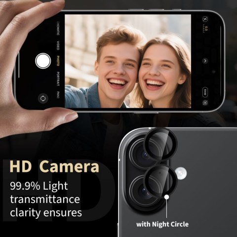 OSŁONA APARATU TECH-PROTECT CAMRING FIT+ XIAOMI POCO M8 PRO / REDMI NOTE 15 PRO 5G / 15 PRO+ PLUS 5G BLACK