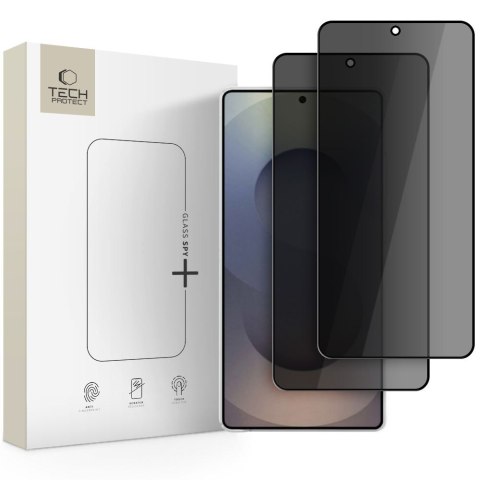 SZKŁO PRYWATYZUJĄCE TECH-PROTECT GLASS SPY+ 2-PACK GALAXY S26 ULTRA PRIVACY