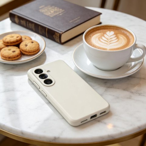 TECH-PROTECT SILICONE MAGSAFE GALAXY S26+ PLUS COSMIC LATTE