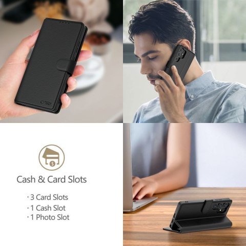 TECH-PROTECT WALLET XIAOMI REDMI NOTE 15 PRO 5G MATTE BLACK