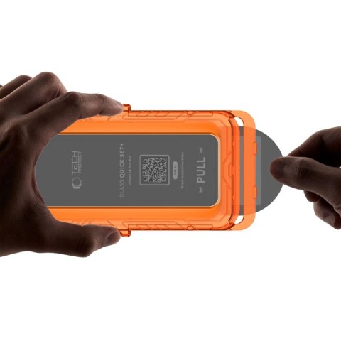 SZKŁO PRYWATYZUJĄCE TECH-PROTECT QUICK SET SPY+ 2-PACK IPHONE 18 PRO PRIVACY