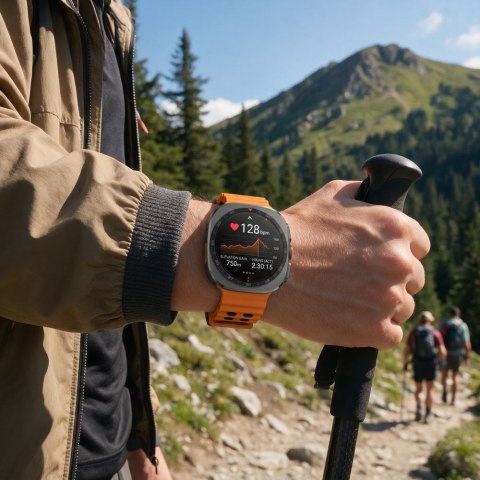 TECH-PROTECT ICONBAND PRO SAMSUNG GALAXY WATCH ULTRA 1 / 2 2024-2026 (47 MM) ORANGE/BLACK