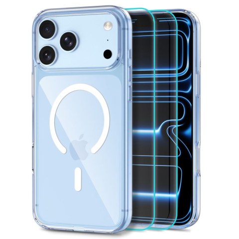 TECH-PROTECT FLEXAIR HYBRID MAGSAFE + GLASS 2-PACK IPHONE 17 PRO MAX / 18 PRO MAX CLEAR