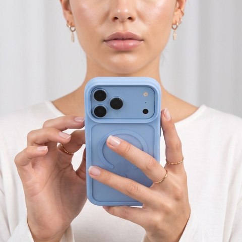 TECH-PROTECT MAGMAT MAGSAFE CC IPHONE 17 PRO / 18 PRO MATTE LIGHT BLUE