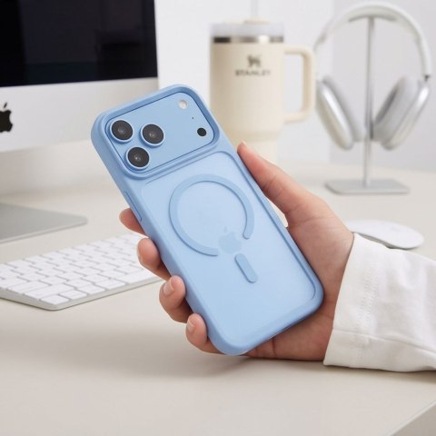 TECH-PROTECT MAGMAT MAGSAFE CC IPHONE 17 PRO / 18 PRO MATTE LIGHT BLUE