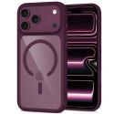 TECH-PROTECT MAGONE MAGSAFE CC + GLASS 2-PACK IPHONE 17 PRO / 18 PRO BURGUNDY/CLEAR