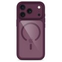 TECH-PROTECT MAGONE MAGSAFE CC + GLASS 2-PACK IPHONE 17 PRO / 18 PRO BURGUNDY/CLEAR