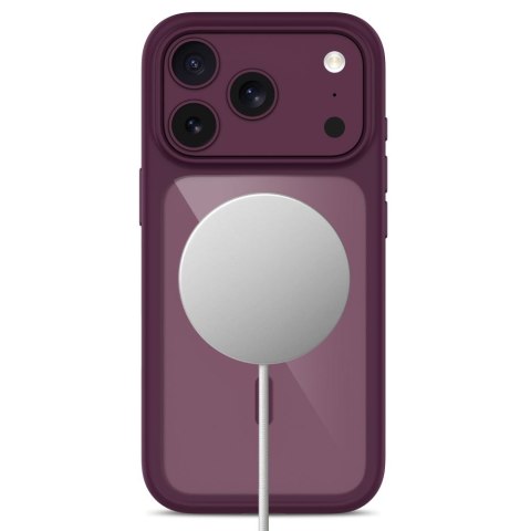 TECH-PROTECT MAGONE MAGSAFE CC + GLASS 2-PACK IPHONE 17 PRO / 18 PRO BURGUNDY/CLEAR
