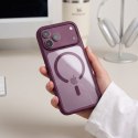 TECH-PROTECT MAGONE MAGSAFE CC + GLASS 2-PACK IPHONE 17 PRO / 18 PRO BURGUNDY/CLEAR
