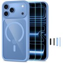 TECH-PROTECT MAGONE MAGSAFE CC + GLASS 2-PACK IPHONE 17 PRO / 18 PRO LIGHT BLUE/CLEAR